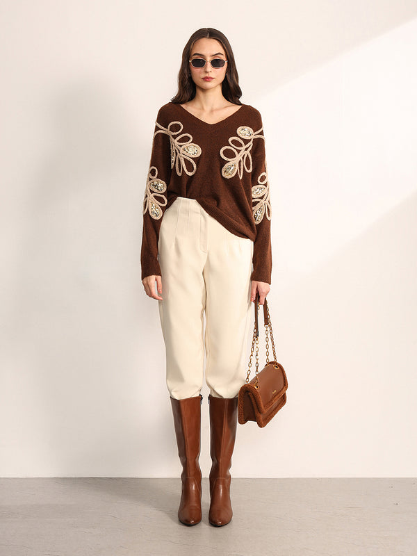 Mahongany Sweater