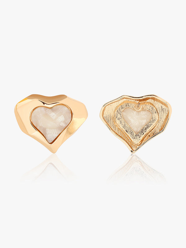 Puff Love Stud Earrings