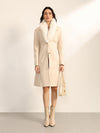 Glamour Overcoat With Removable Fur