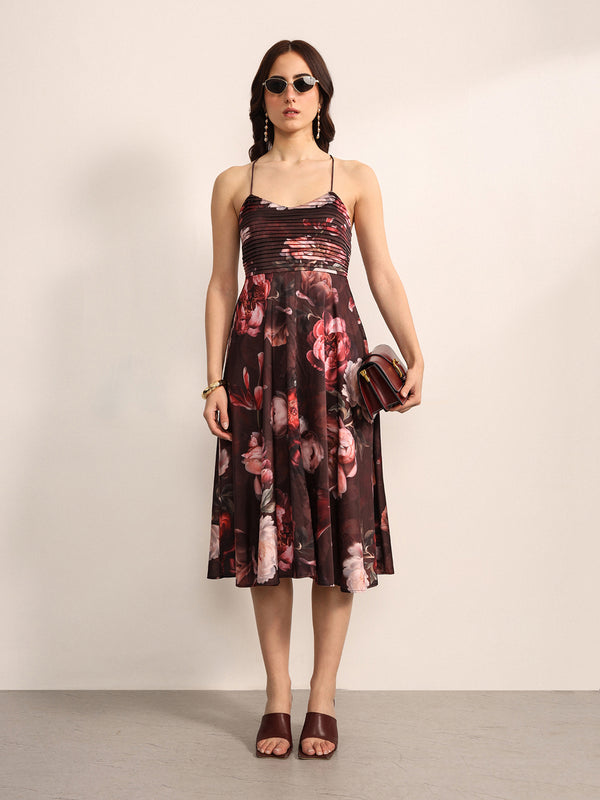 Demure Midi Dress