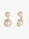 Pearl Swirl Elegant Earrings