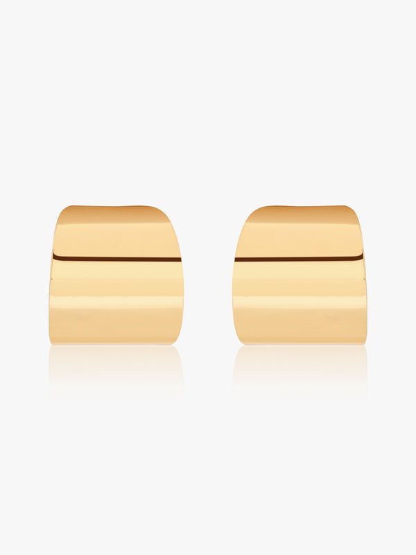 Gleam Ring Hoop Earrings
