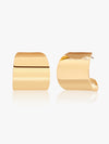 Gleam Ring Hoop Earrings