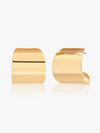 Gleam Ring Hoop Earrings