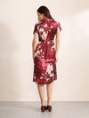 Marsala Midi Dress