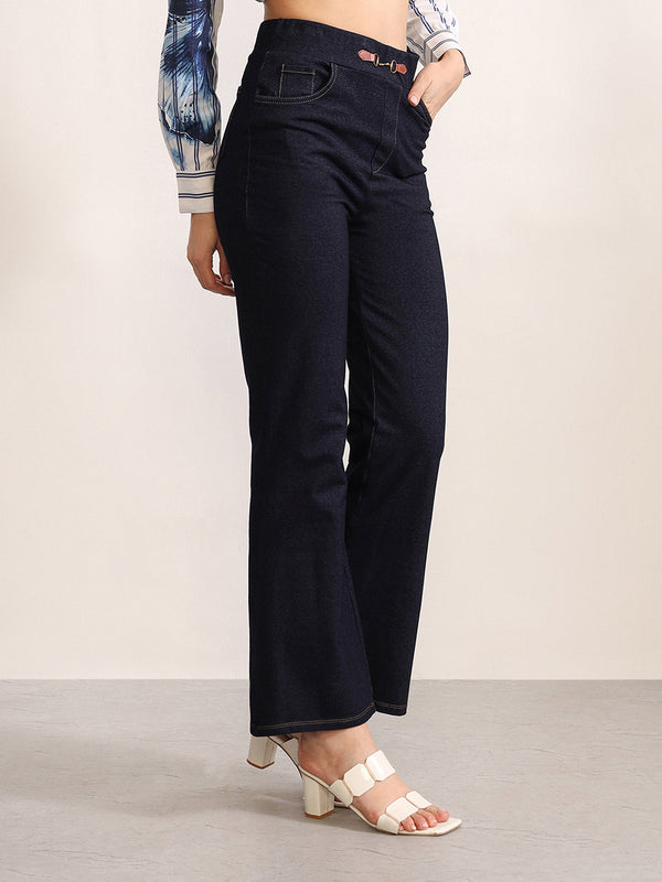 Denim Straight Jeggings
