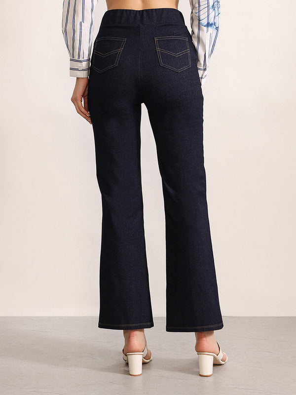 Denim Straight Jeggings