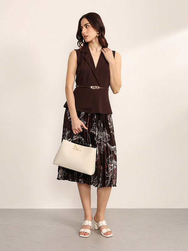 Industry Midi Dress With Belt