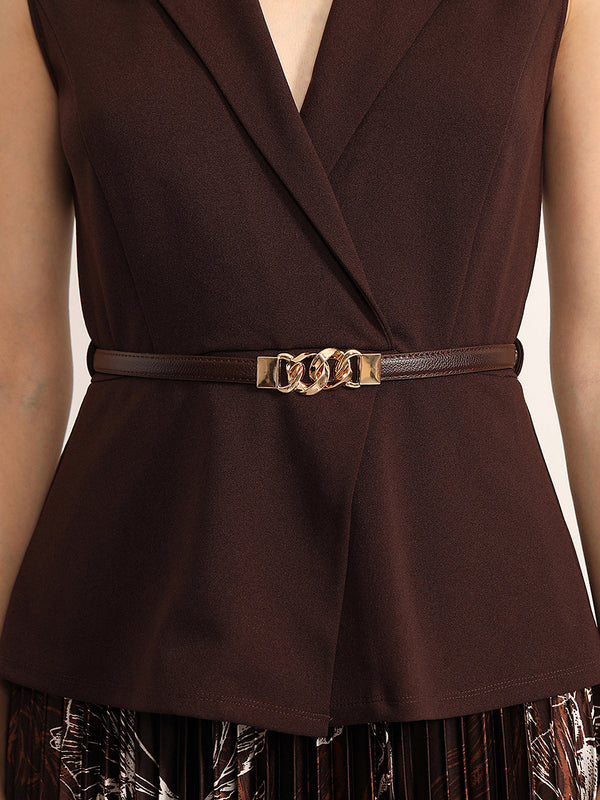 Industry Midi Dress With Belt