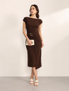 Mural Midi Dress