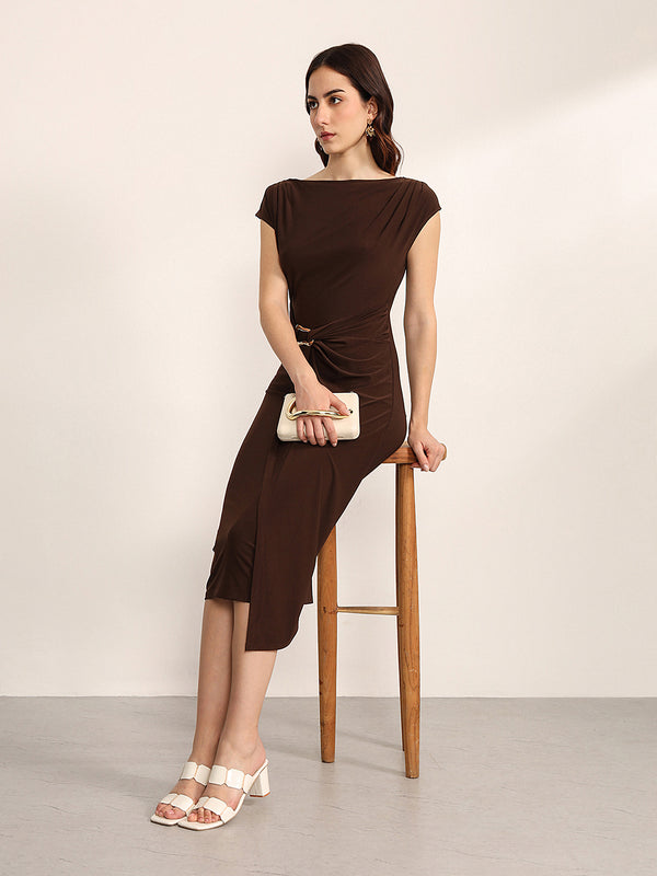 Mural Midi Dress