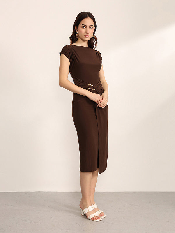 Mural Midi Dress