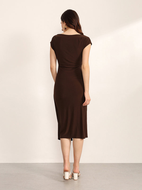 Mural Midi Dress