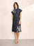 Indigo Midi Dress