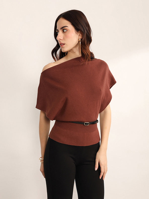 Project Winter Top With Belt