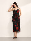 Brushstoke Maxi Dress