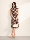 Manor Midi Dress With Belt