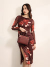 Botanical Midi Dress