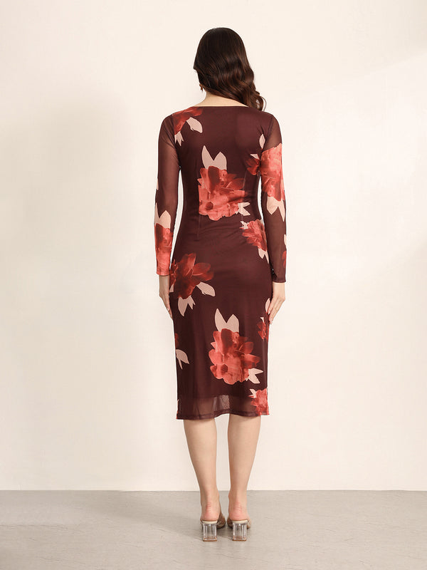 Botanical Midi Dress