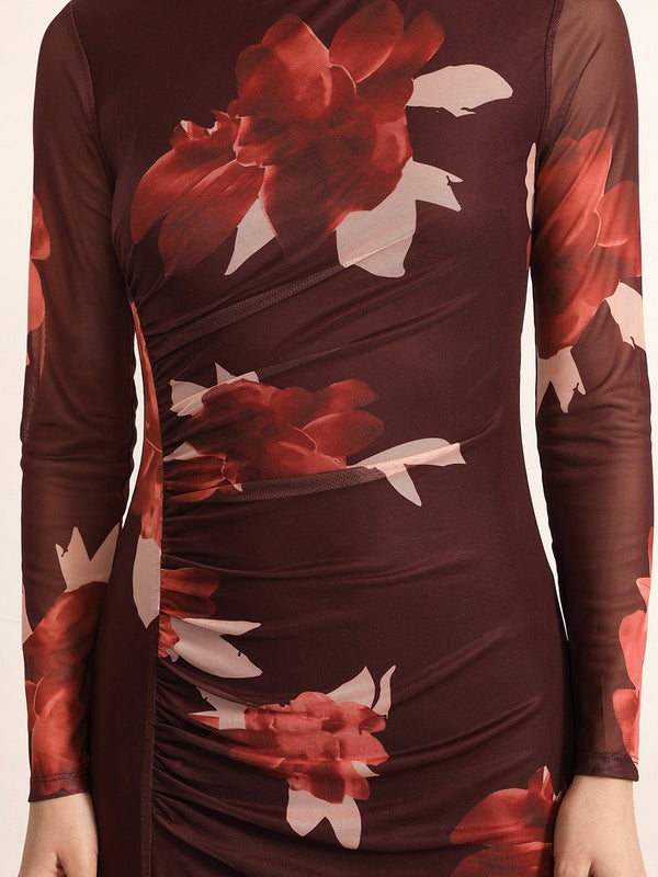 Botanical Midi Dress