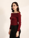 Merlot Winter Top