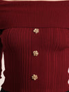 Merlot Winter Top