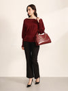 Carmine Winter Top