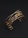 Cross Design Cuff Bracelet