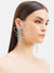 Blossom Cascade Rhinestone Earrings