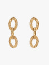 Intricate Metal Texture Earrings