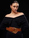Classic Buckle Broad Belt