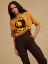 ©Disney Winnie The Pooh T-Shirt With Terry Applique