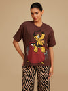 ©Disney Pluto Metal Fringe T-Shirt