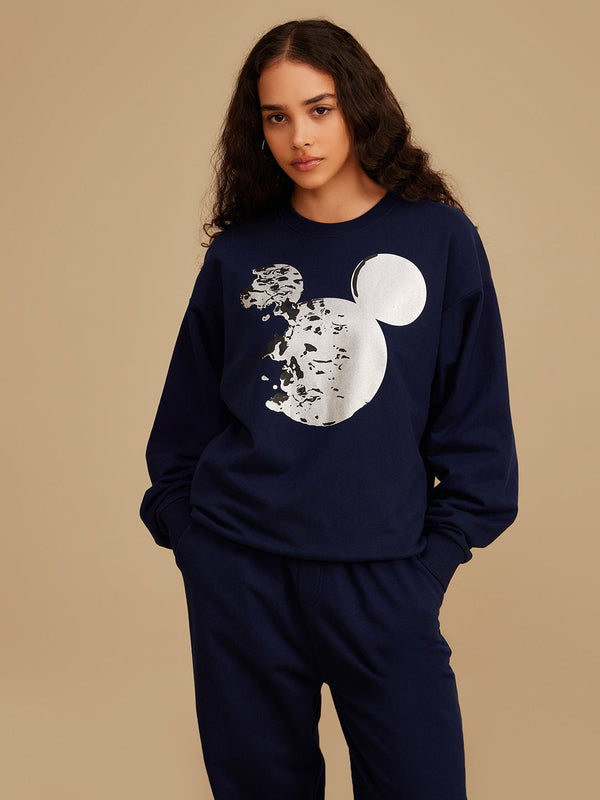 ©Disney Mickey Mouse Foil Print Sweatshirt