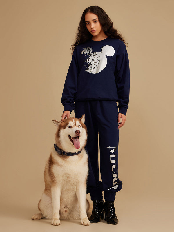 ©Disney Mickey Mouse Foil Print Sweatshirt