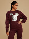 ©Disney Mickey Mouse Foil Print Sweatshirt