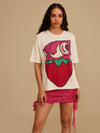 ©Disney Lotso Sequined Strawberry T-Shirt