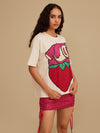 ©Disney Lotso Sequined Strawberry T-Shirt