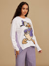 ©Disney Donald Duck Mix Media Sweatshirt