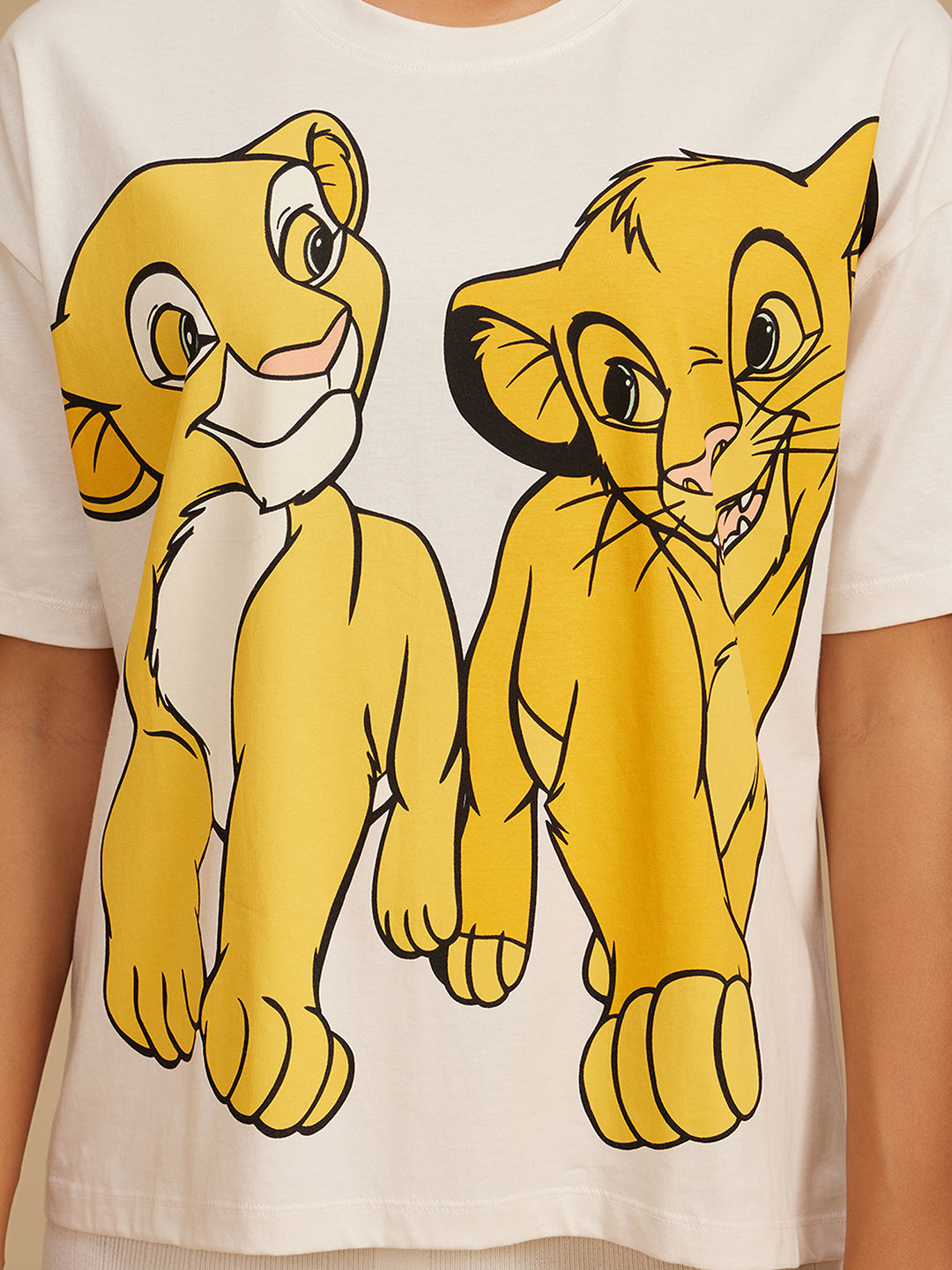 Disney T Shirt Simba Bershka Bershka Disney Tee Shirt The Lion