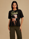 ©Disney Bambi Glitter Print T-Shirt