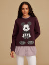 ©Disney Mickey Mouse Mix Media Sweatshirt