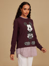 ©Disney Mickey Mouse Mix Media Sweatshirt