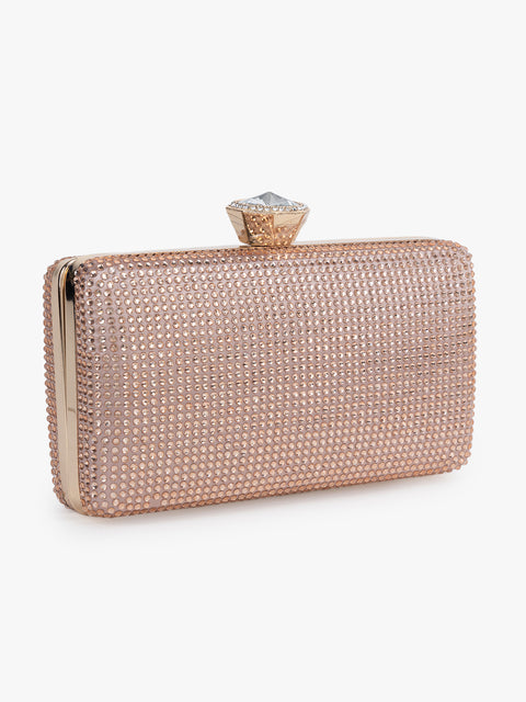 Chic Studded Party Clutch