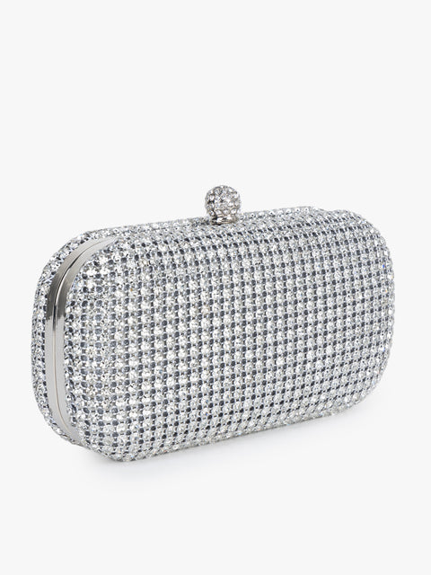 Elevate Your Evening Studded Clutch