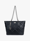 Contemporary Quilted Tote Bag