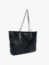 Contemporary Quilted Tote Bag