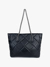 Contemporary Quilted Tote Bag