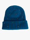 Claasic Beanie With Beads Detailing