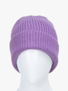 Multicolor Solid Knitted Beanie